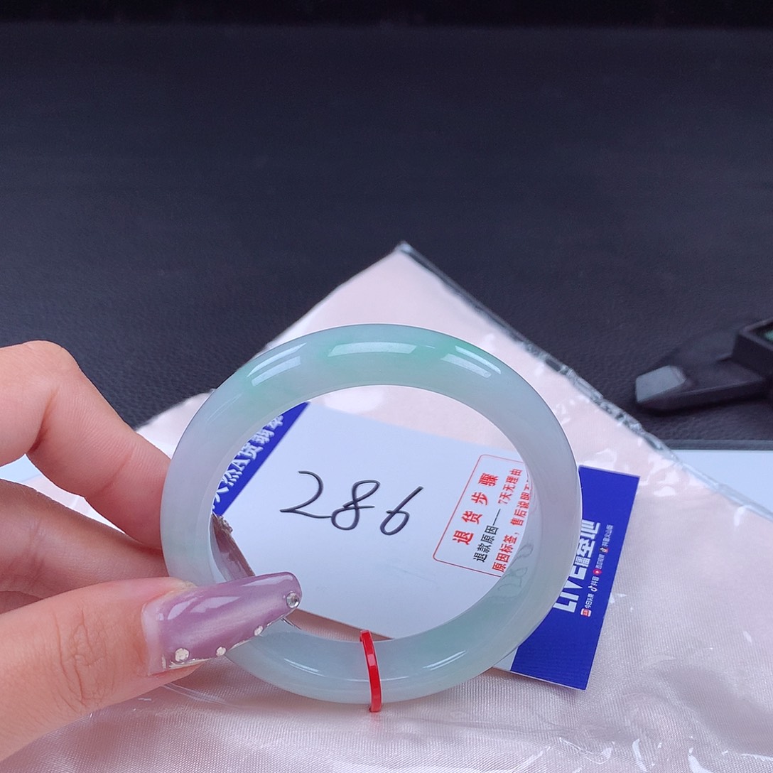 翡翠手镯未镶嵌手镯001593