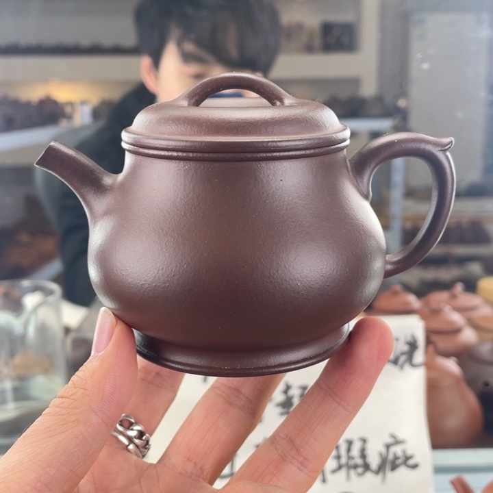 紫砂茶壶200cc底槽清茶壶