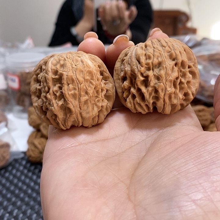 文玩核桃吊坠41mm门墩修