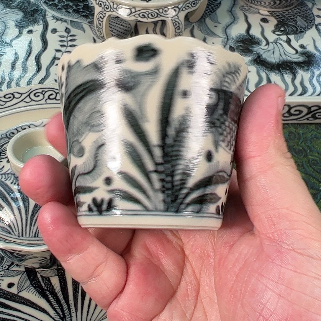 陶景德镇手工手绘陶瓷