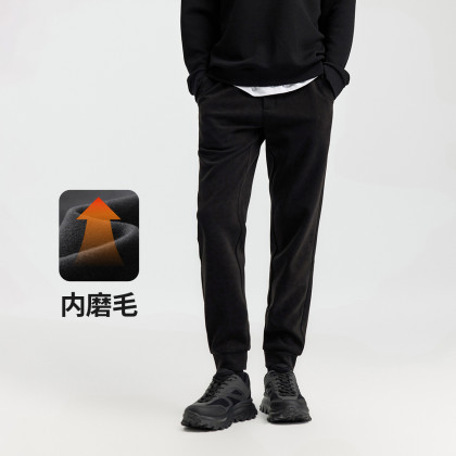 Navigare/纳维凯尔针织长裤男士保暖加厚长裤秋冬直筒