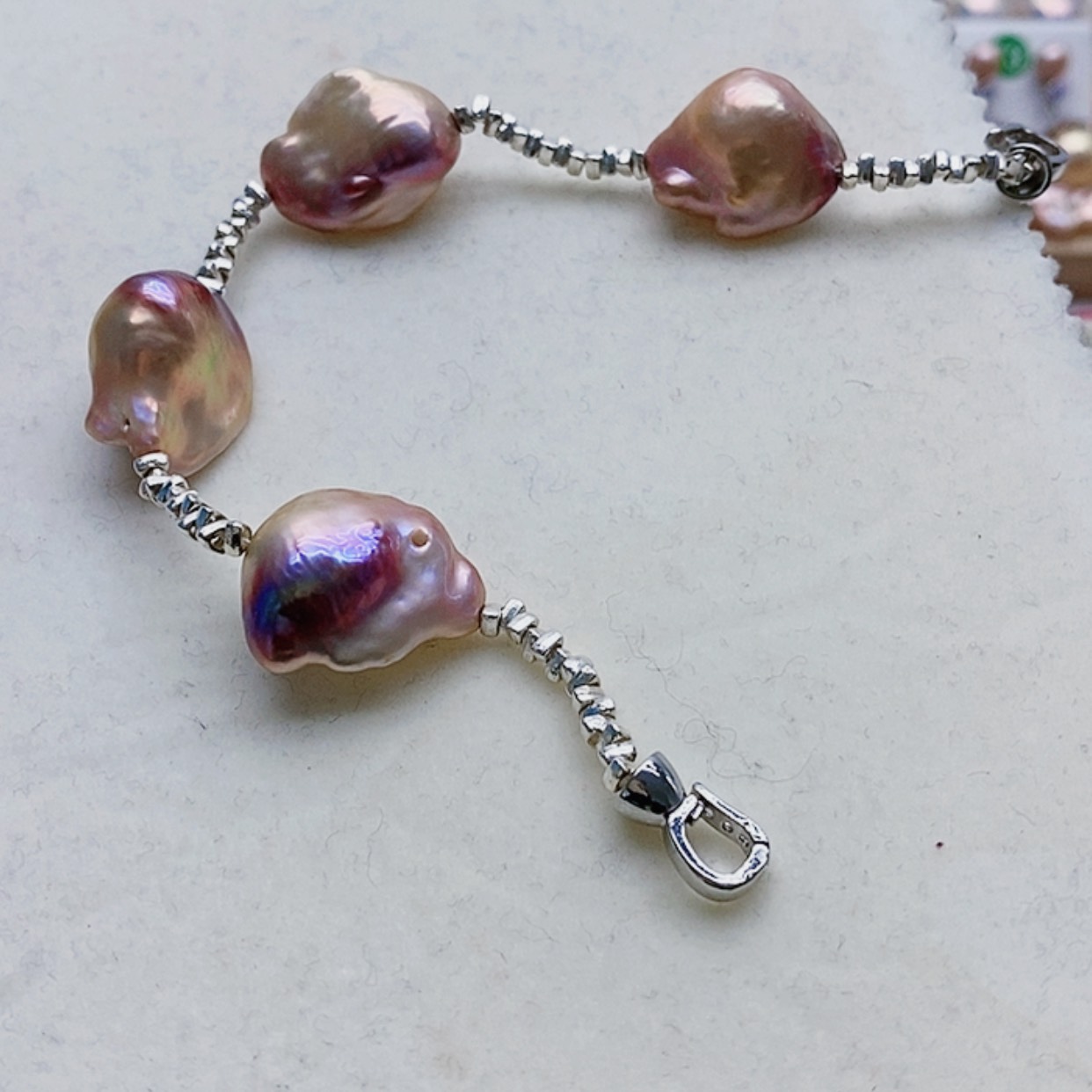 【闪购商品】淡水珍珠耳饰银S925镶嵌