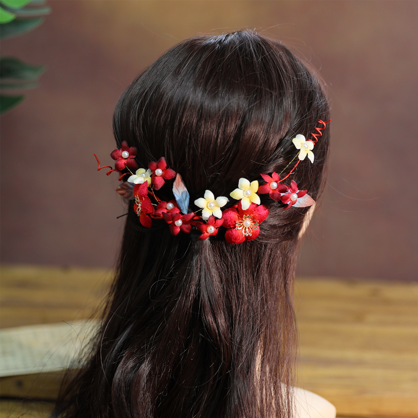 HF3076原创设计女复古宫廷汉服头饰