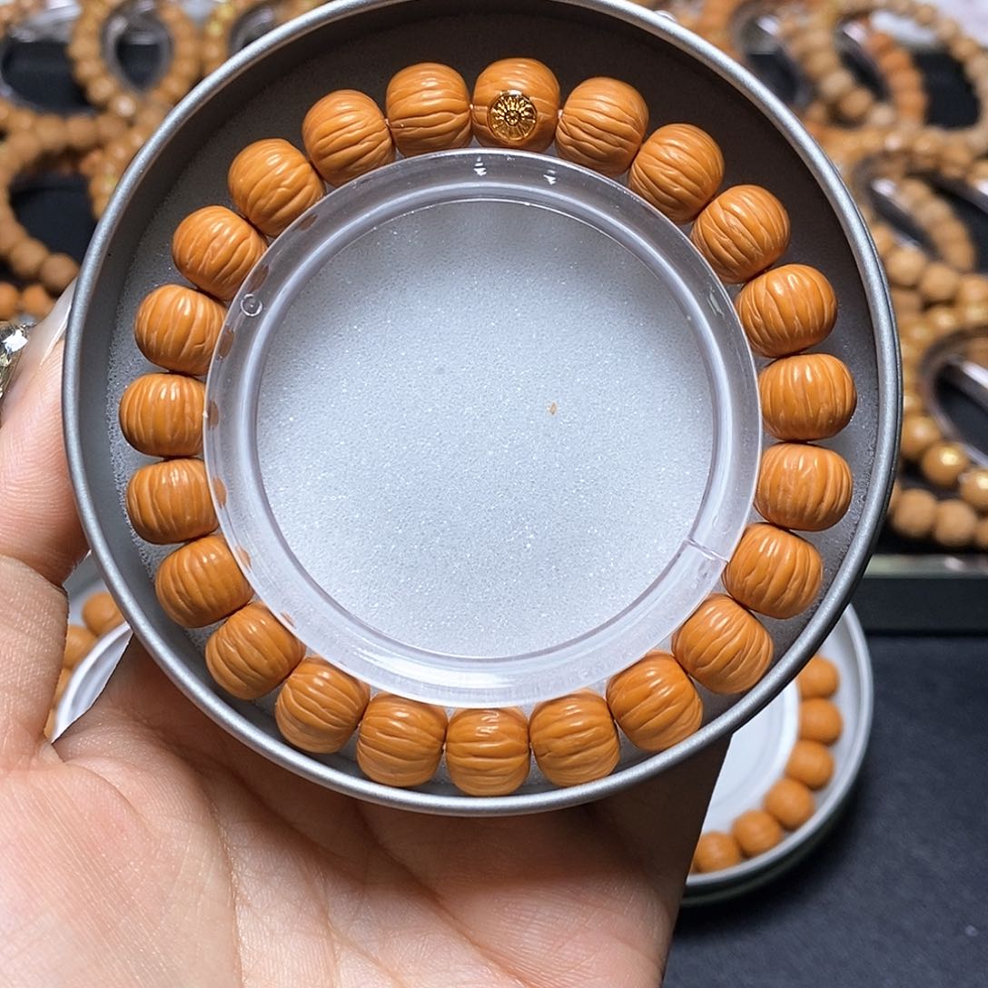 猴头核桃手串金标911小土豪尺寸11左右全品单号163号