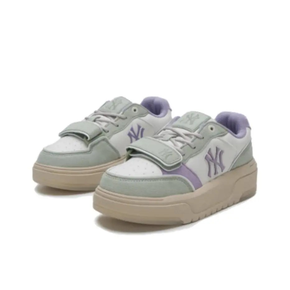 MLB 纽约洋基队舒适柔软耐磨轻便低帮板鞋男女同款|3ASXM086N