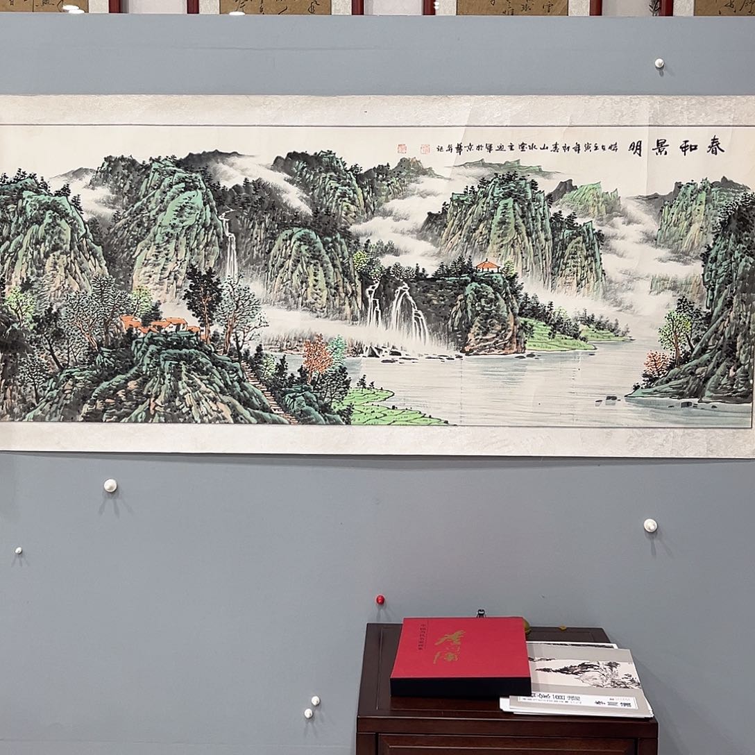 国画国画作品多次在