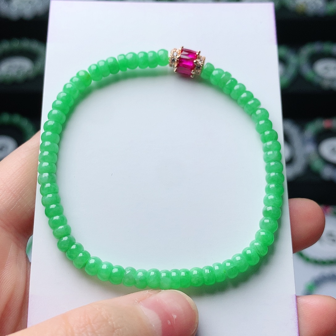 未镶嵌翡翠手链翡翠