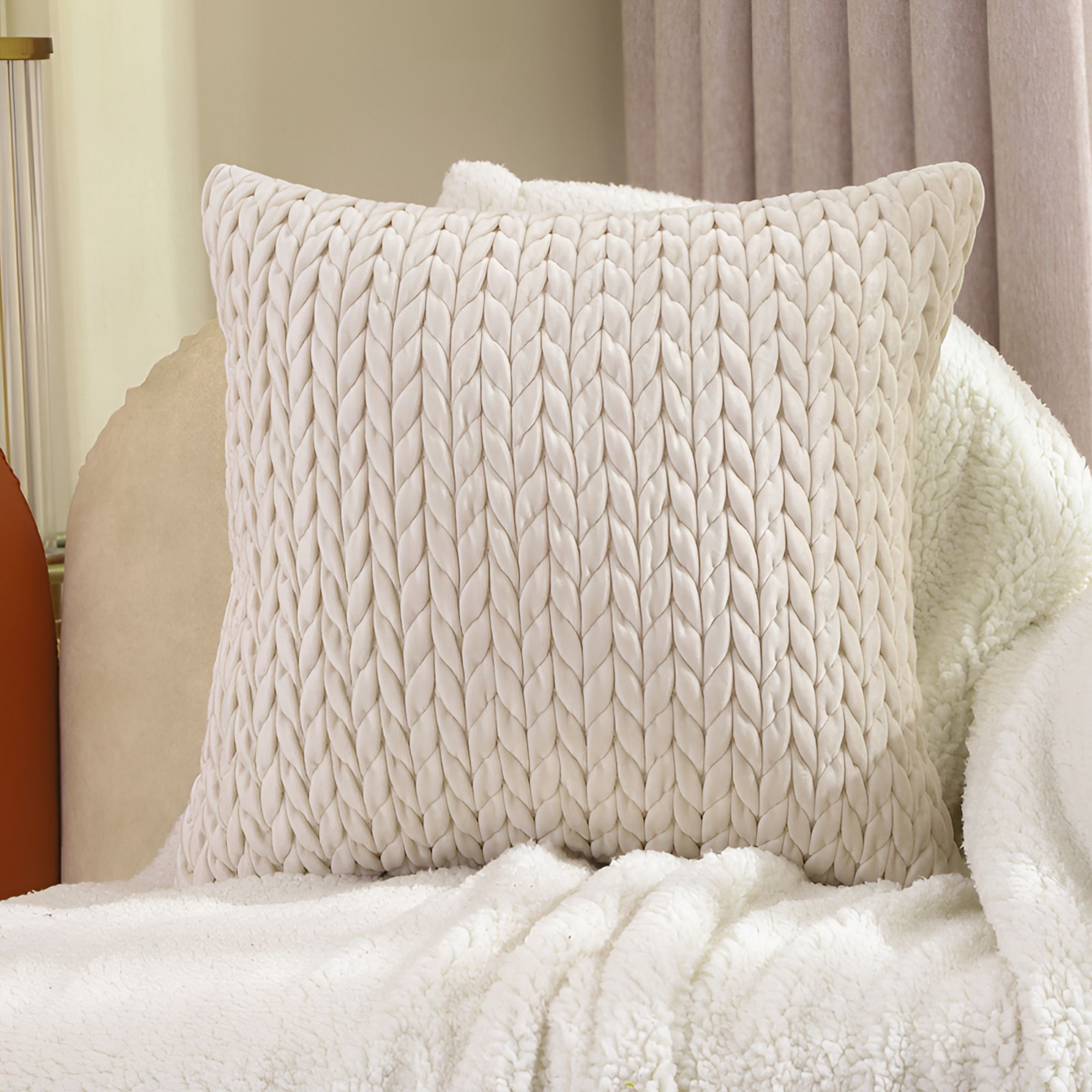 外贸原单超声波立体雕花抱枕【2只装】