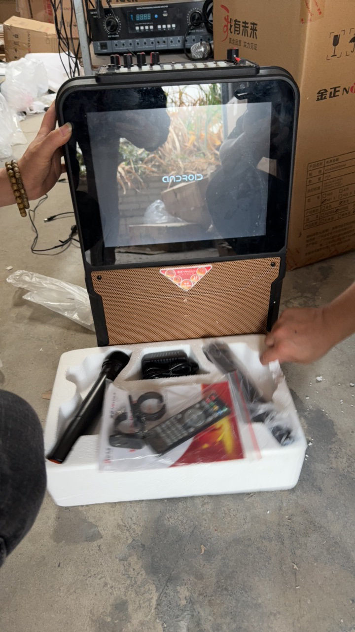 9新  坏的视频机进不去系统，没有售后质保，不包邮，双麦
