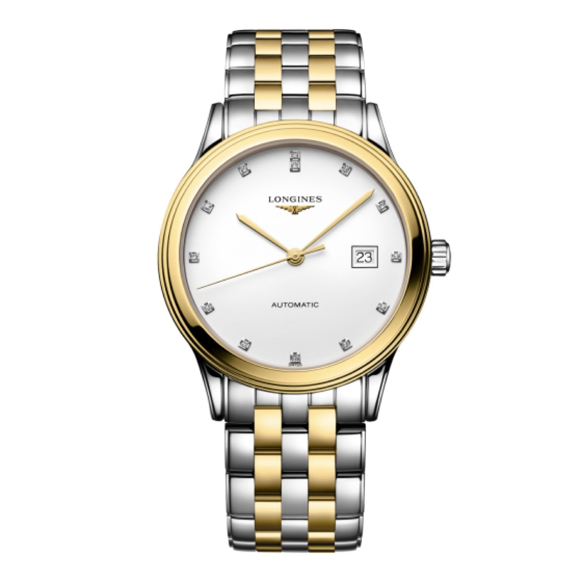 99新 Longines/浪琴 军旗984/40mm/自动机械男表
