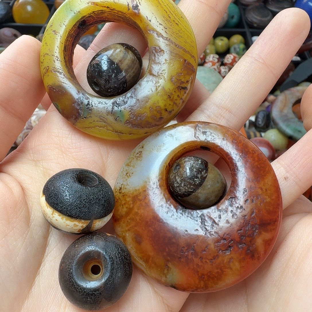 节***具玛瑙/玉髓未镶嵌满30包邮