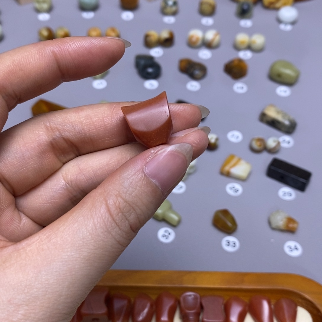 蛇纹石玉配饰合金用****3