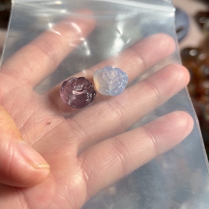 降***璃玛瑙/玉髓未镶嵌颈饰