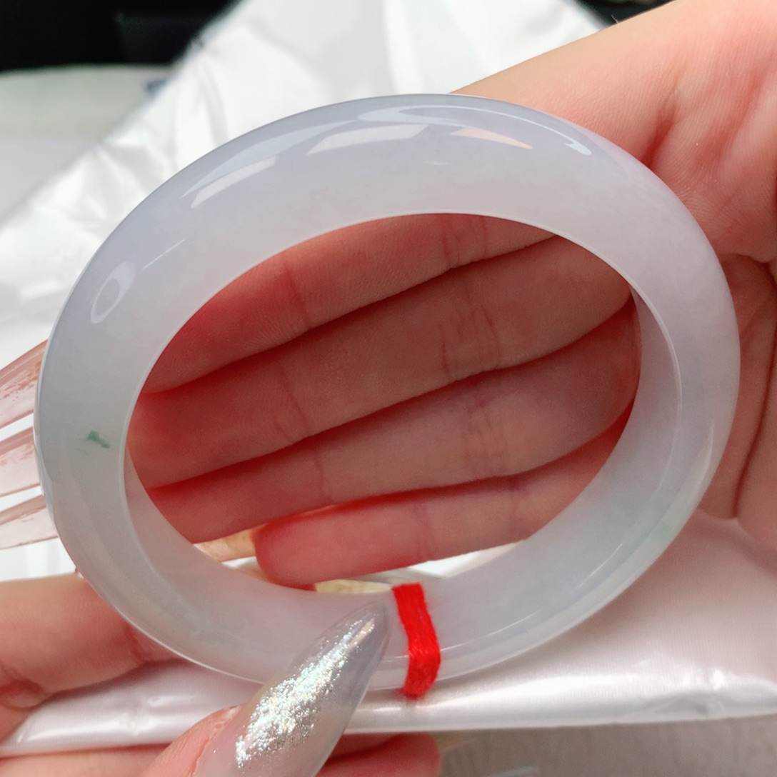 未镶嵌手镯翡翠正圈60