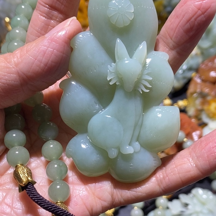 岫玉岫玉吊坠未镶嵌