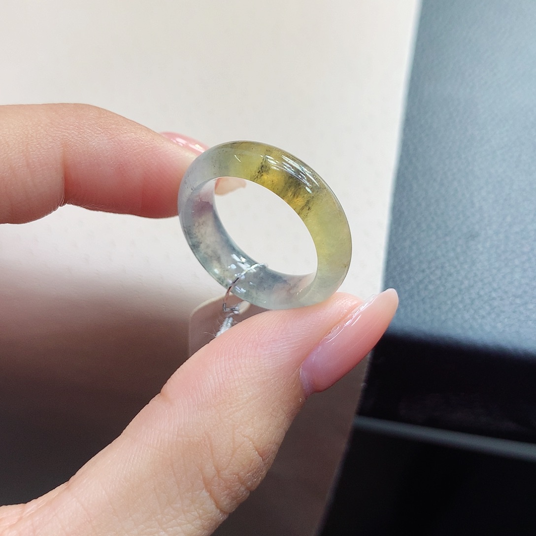 未镶嵌戒圈翡翠10.11号