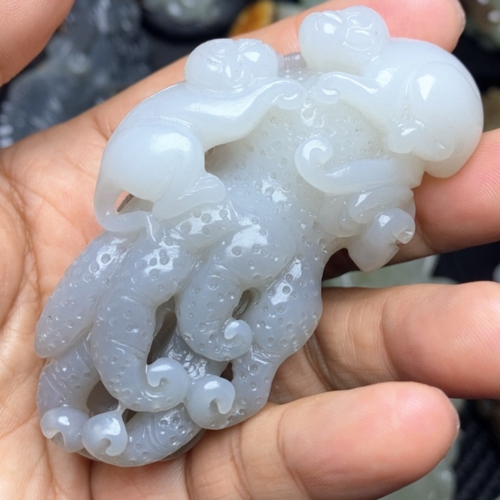 颈饰未镶嵌和田玉
