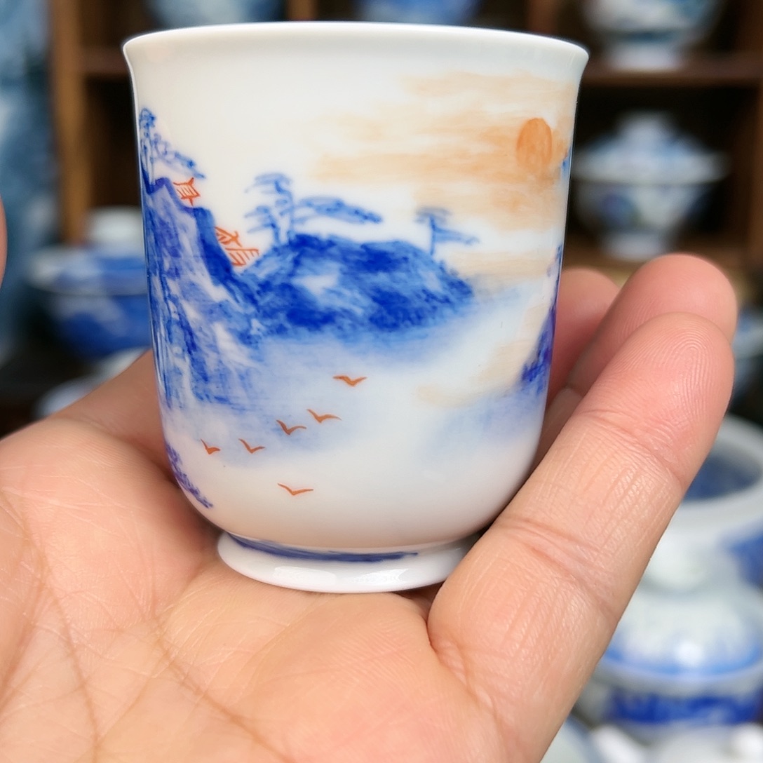 杯子瓷景德镇陶瓷茶器