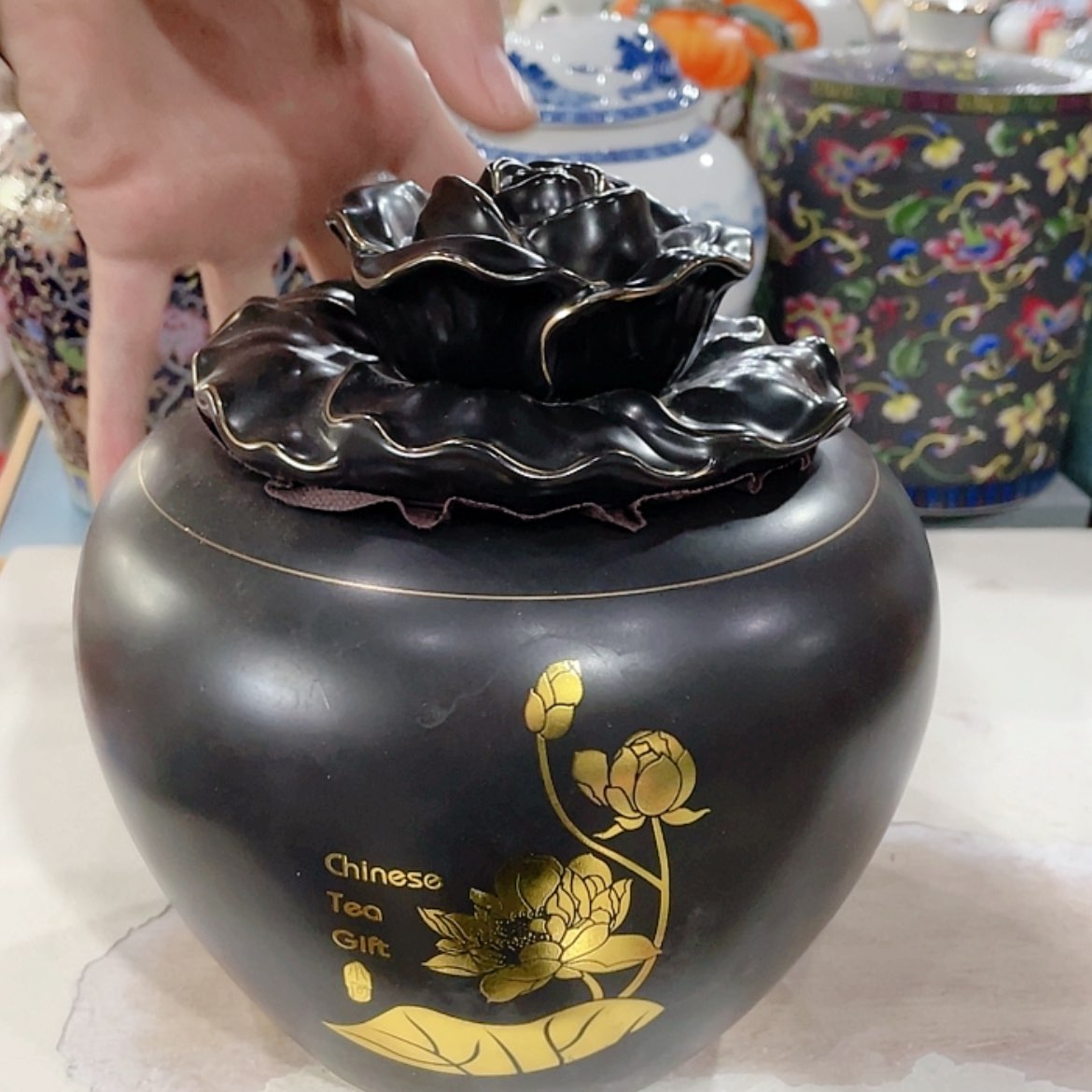 【闪购商品】罐陶瓷茶叶罐密封罐