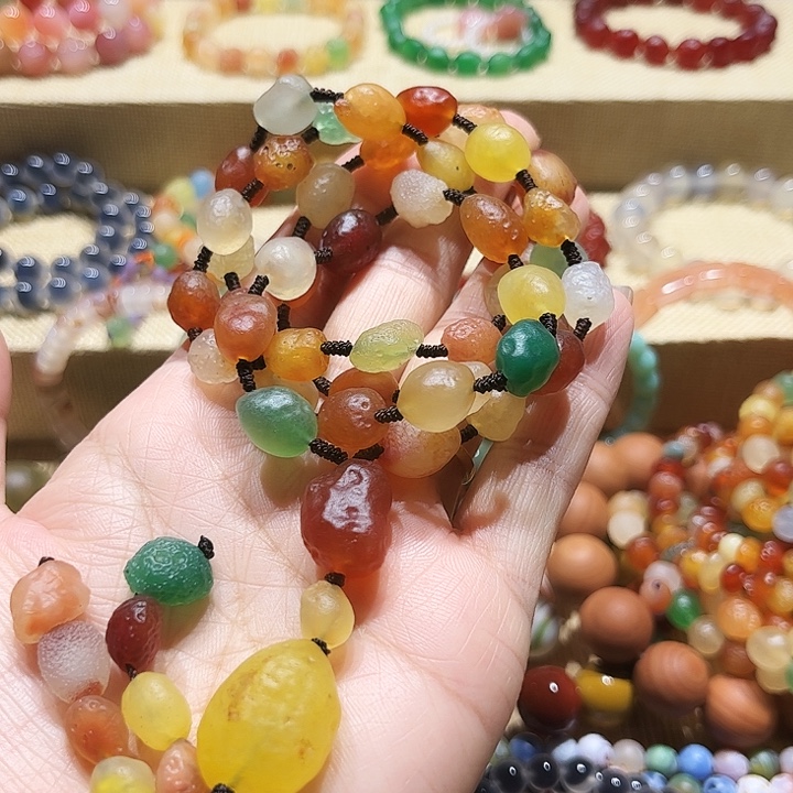 玛瑙/玉髓未镶嵌手链