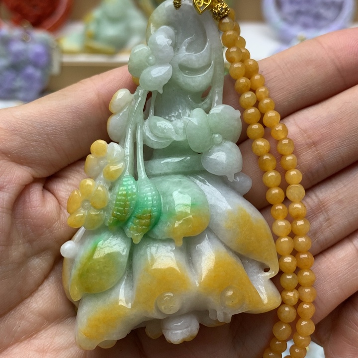 颈饰未镶嵌翡翠翡翠