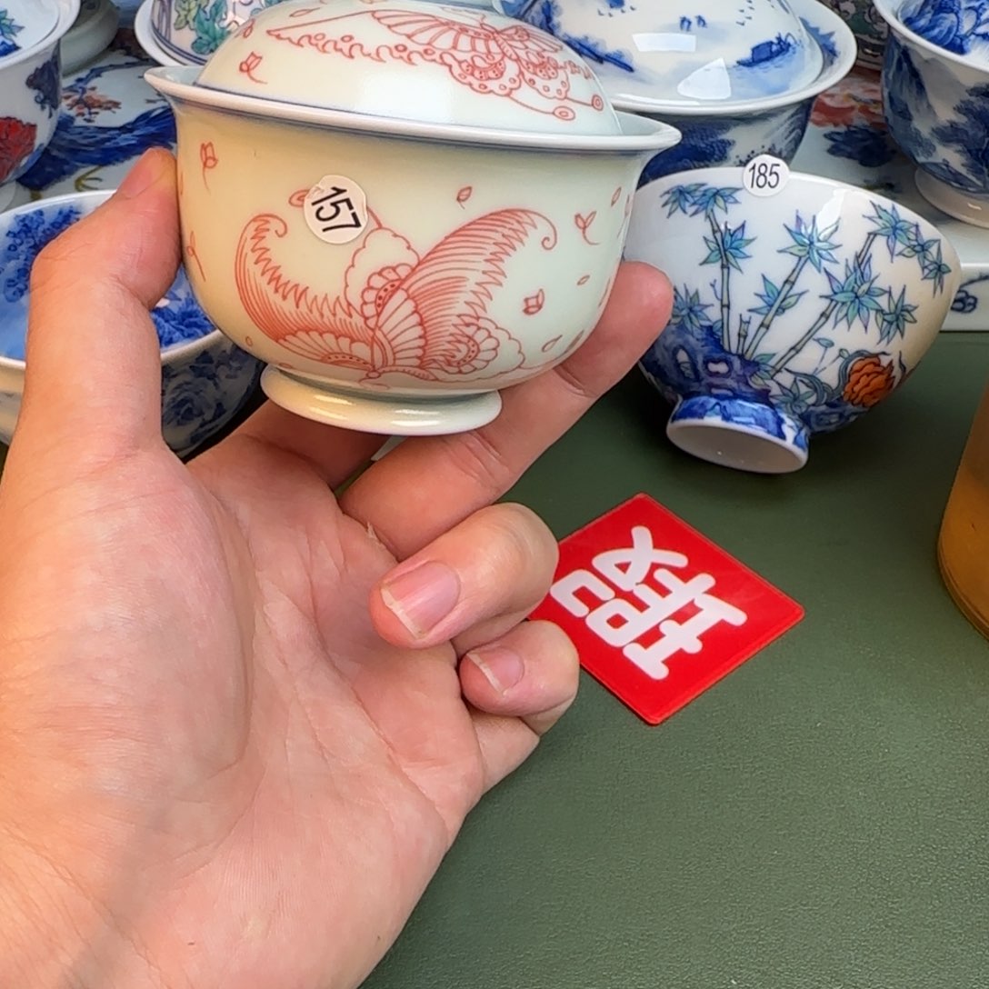 彦祖纯手工手绘茶具157