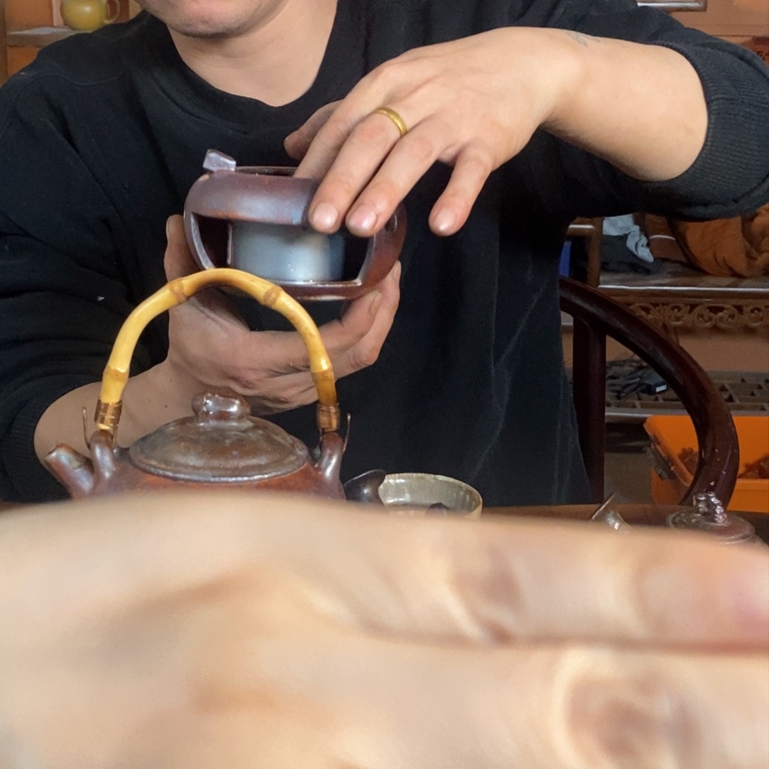 紫砂柴烧紫砂茶具