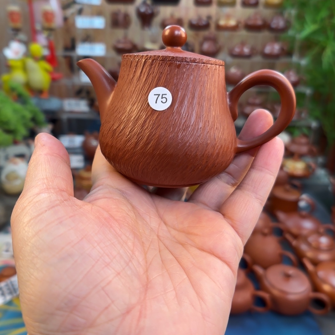 境***转茶壶朱泥朱泥茶壶微瑕130