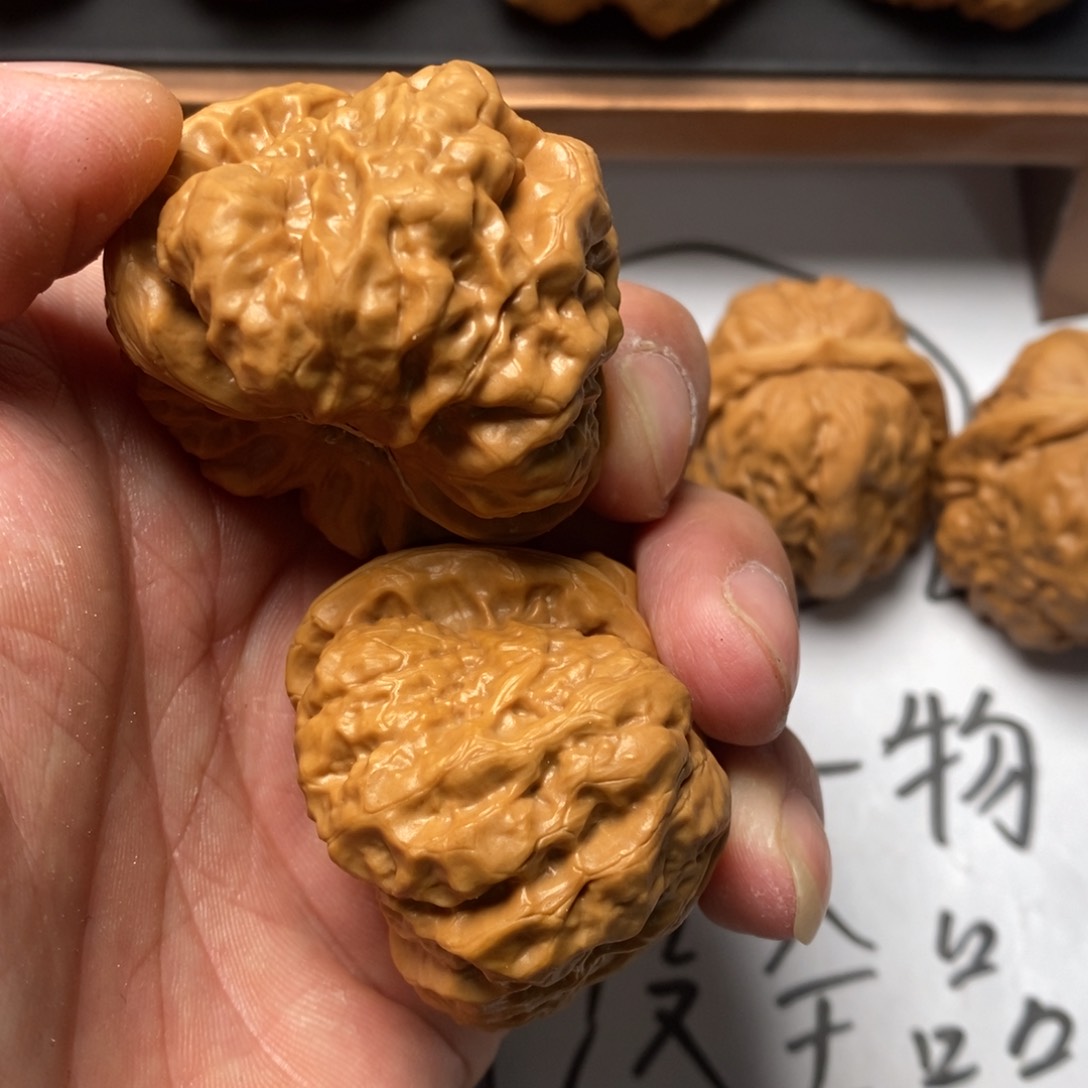 文玩核桃把件卡***话蛤蟆头