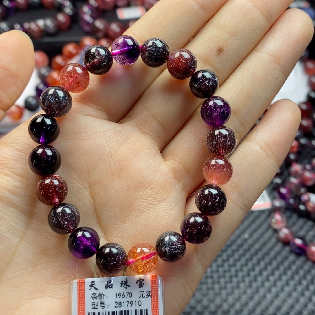 水晶手链：2817910未镶嵌3*