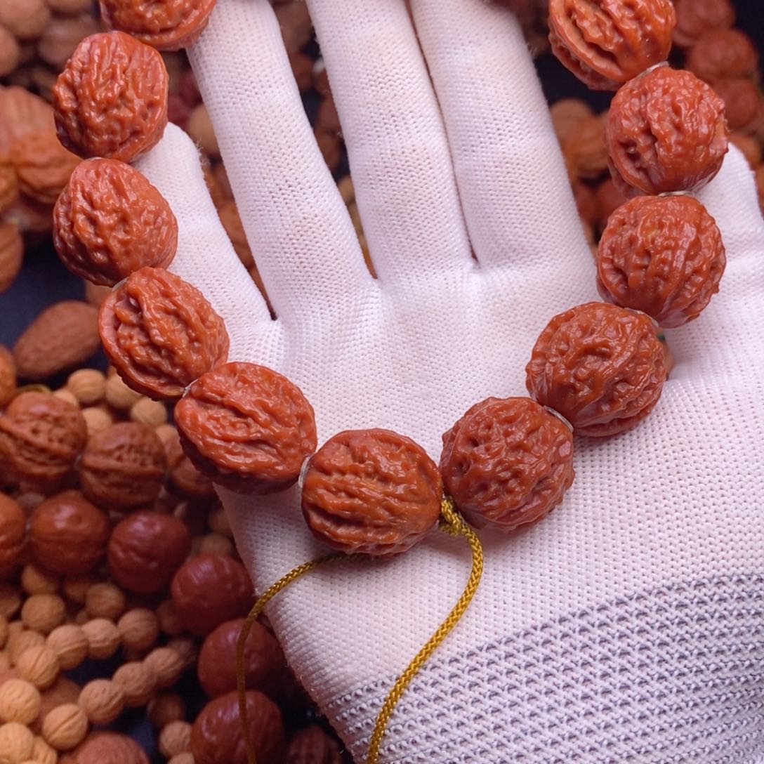 【闪购商品】吊坠文玩核桃纯***！火焰21