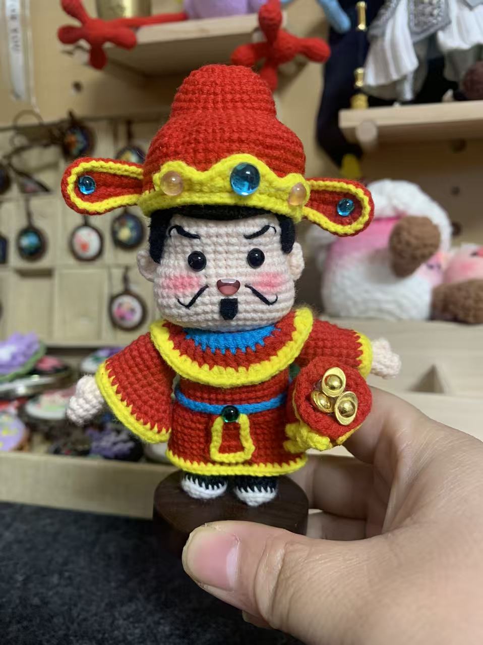 毛线钩织玩偶改价专用链接