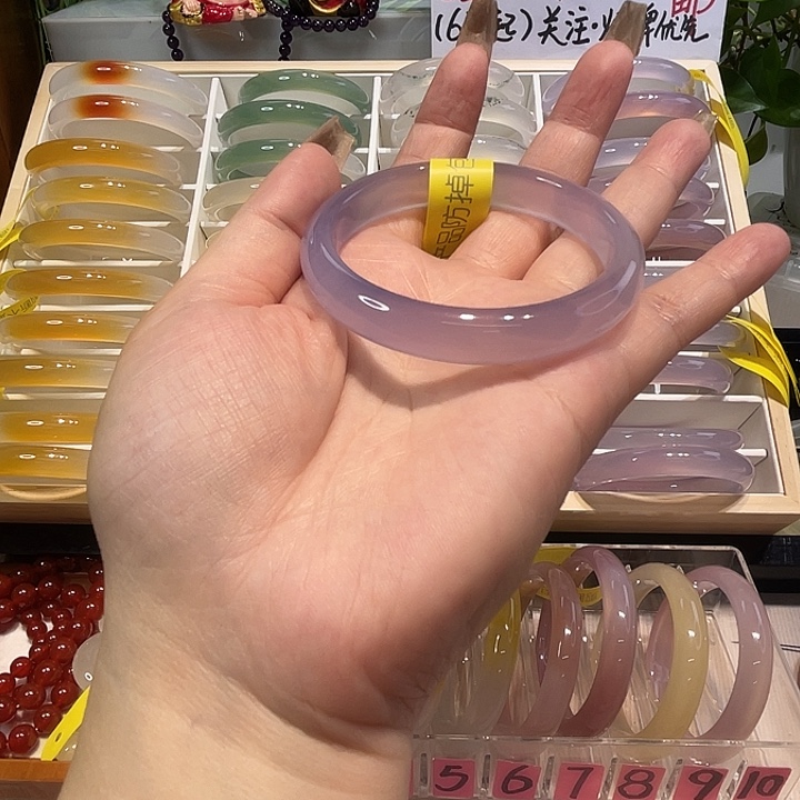 玛瑙/玉髓未镶嵌手镯