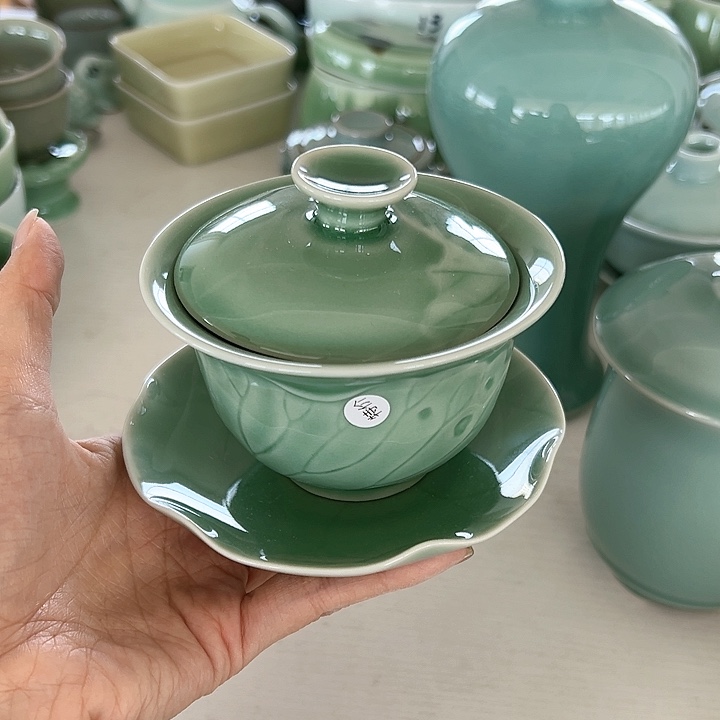 小米茶器龙泉青瓷