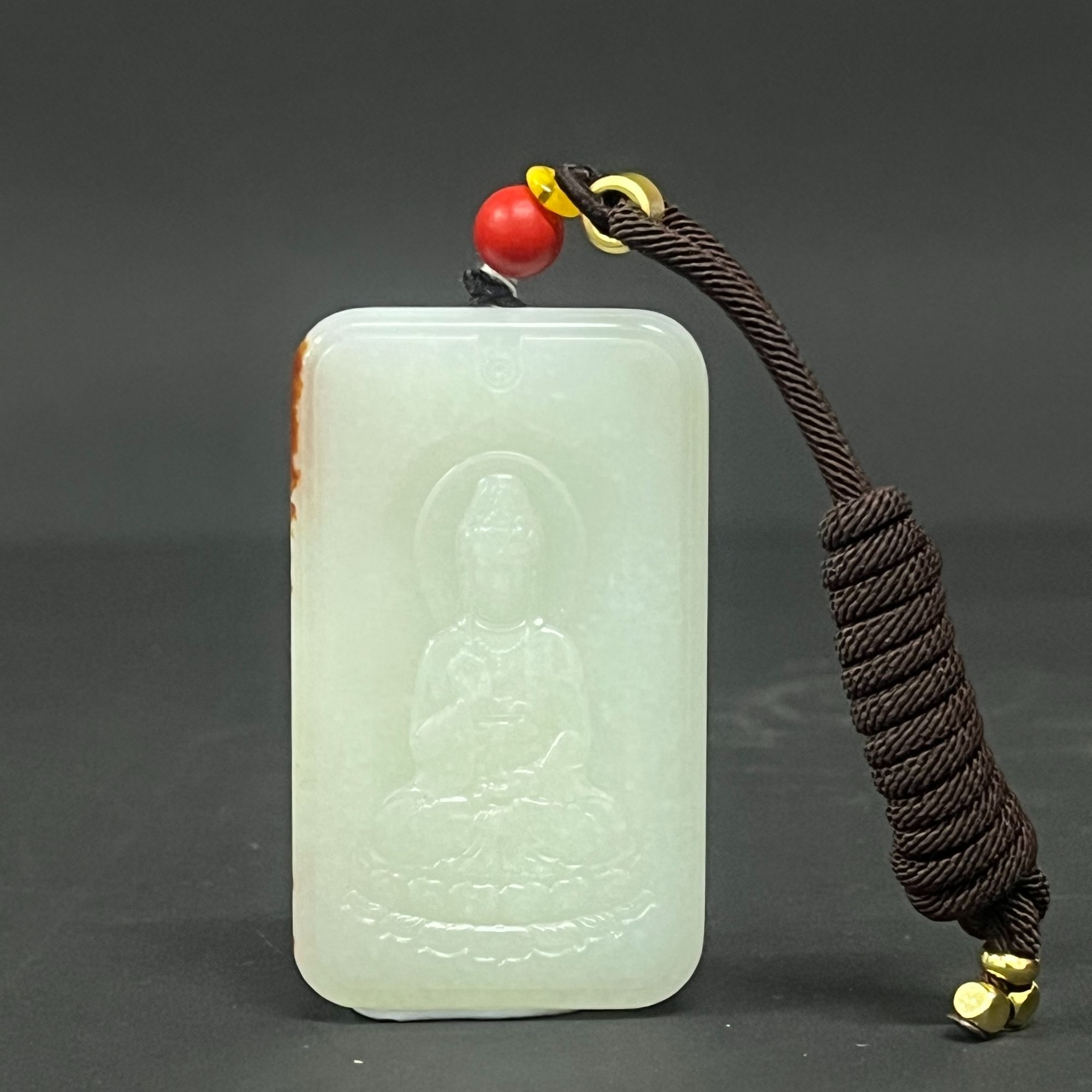 清/和田玉/观音牌/HTY880058013