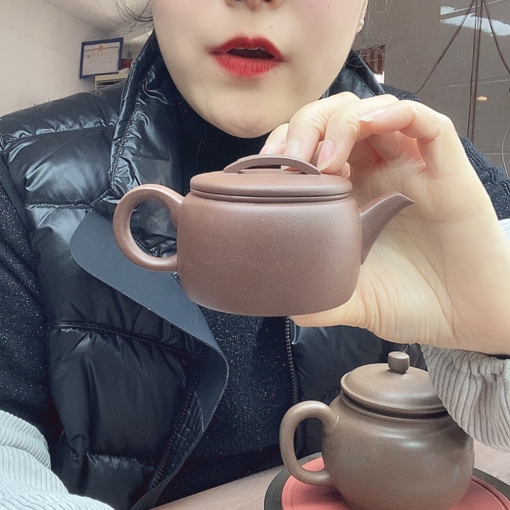 紫砂茶壶小***?紫砂壶手工