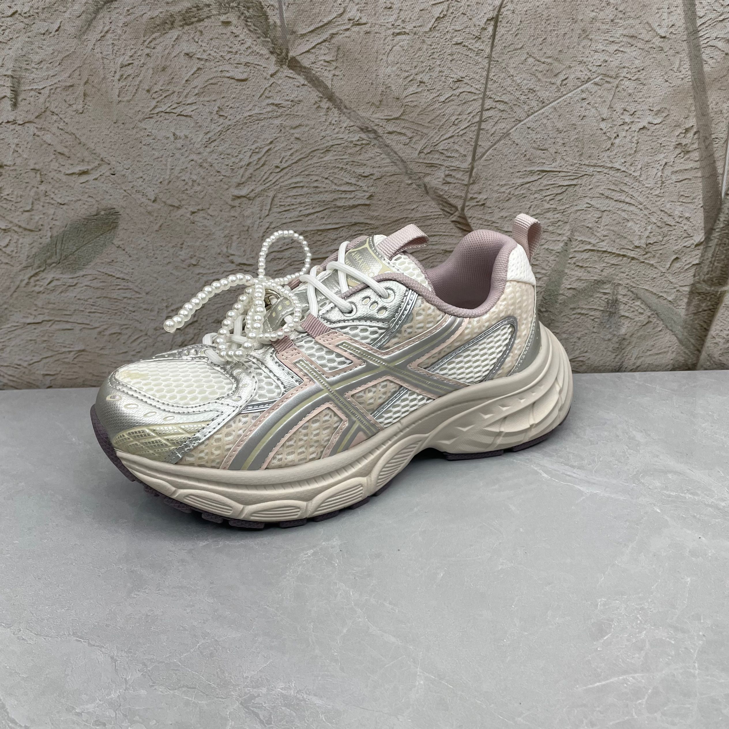 老爹鞋   女05806粉色（孤品）f区37码