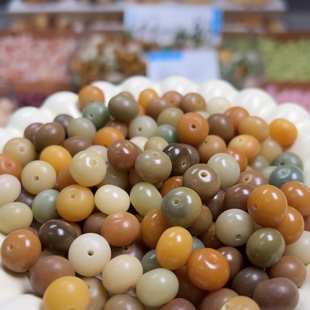 菩提根/象牙果吊坠卡12多宝算盘100颗