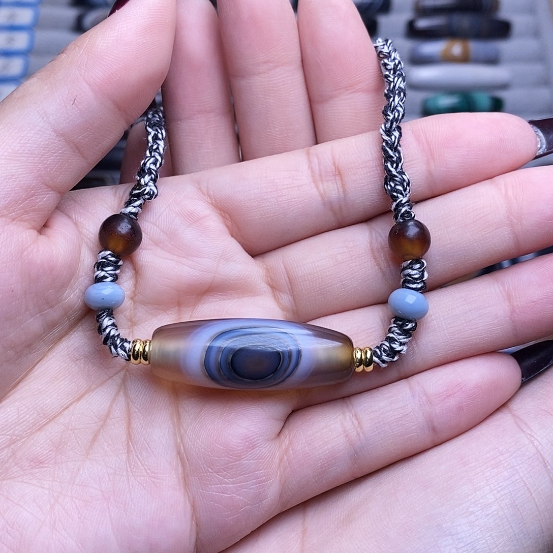 未镶嵌颈饰玛瑙/玉髓?***?