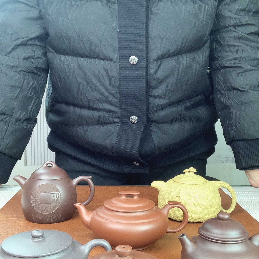 紫砂茶宠樱*释全手工制作