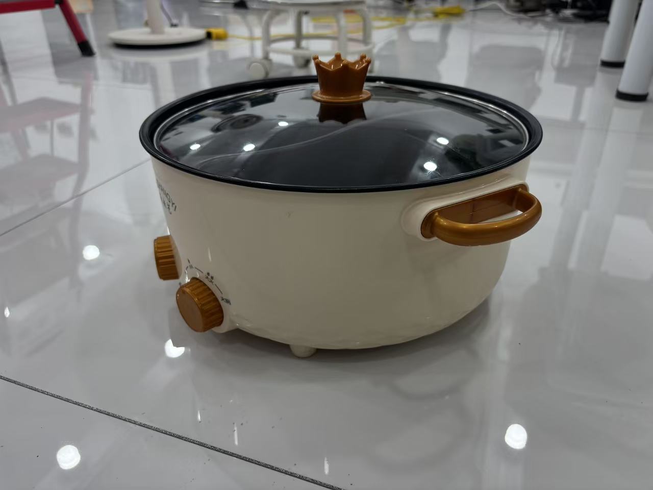 家用大容量电鸳鸯锅h