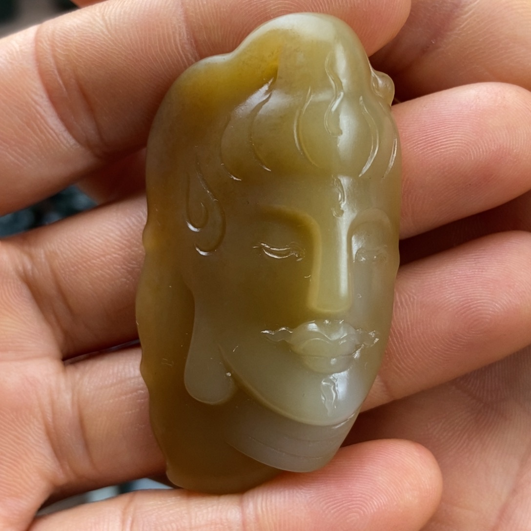 和田玉挂件未镶嵌