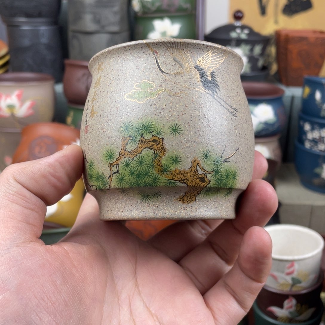 紫砂茶杯紫砂茶杯