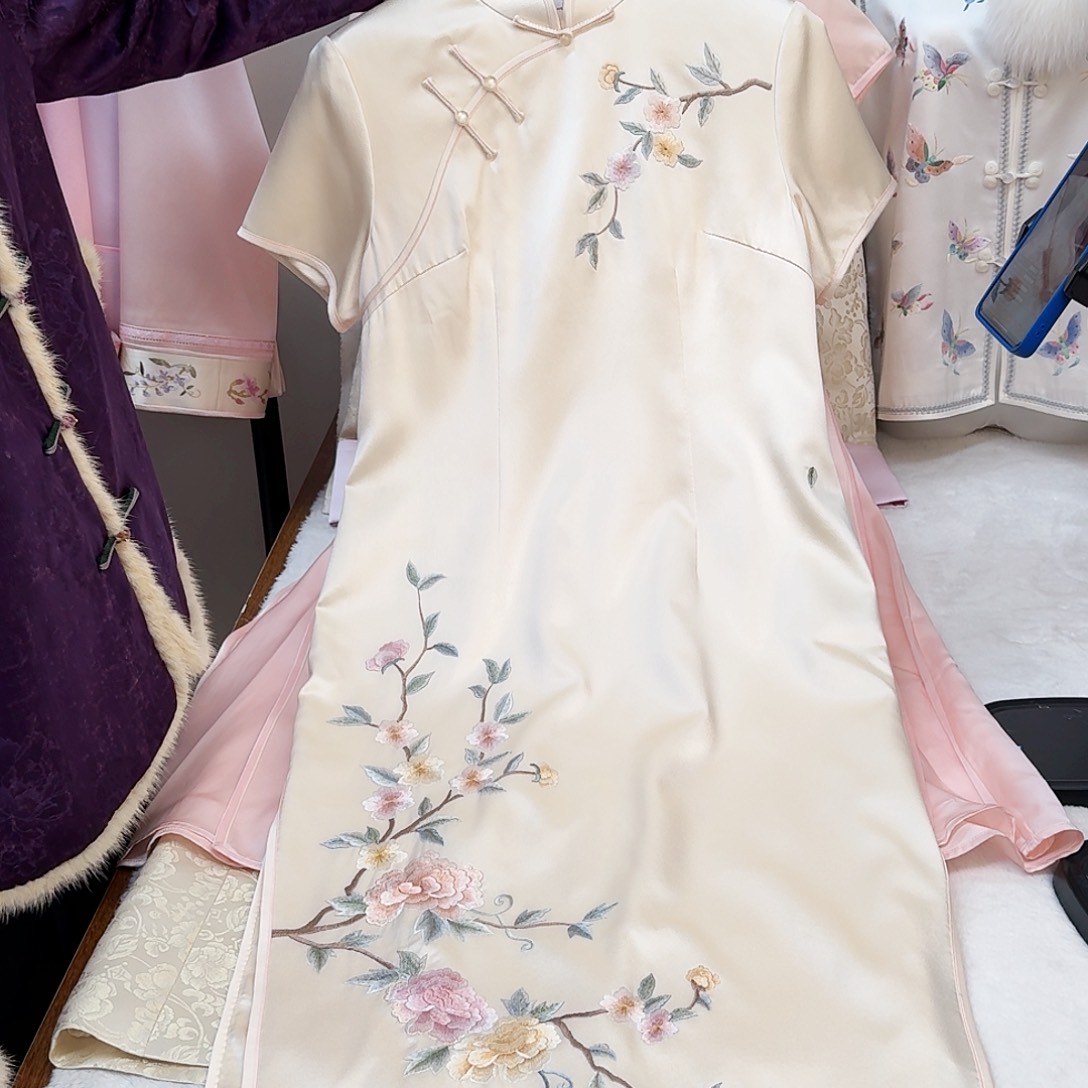 刺绣真丝真丝真丝