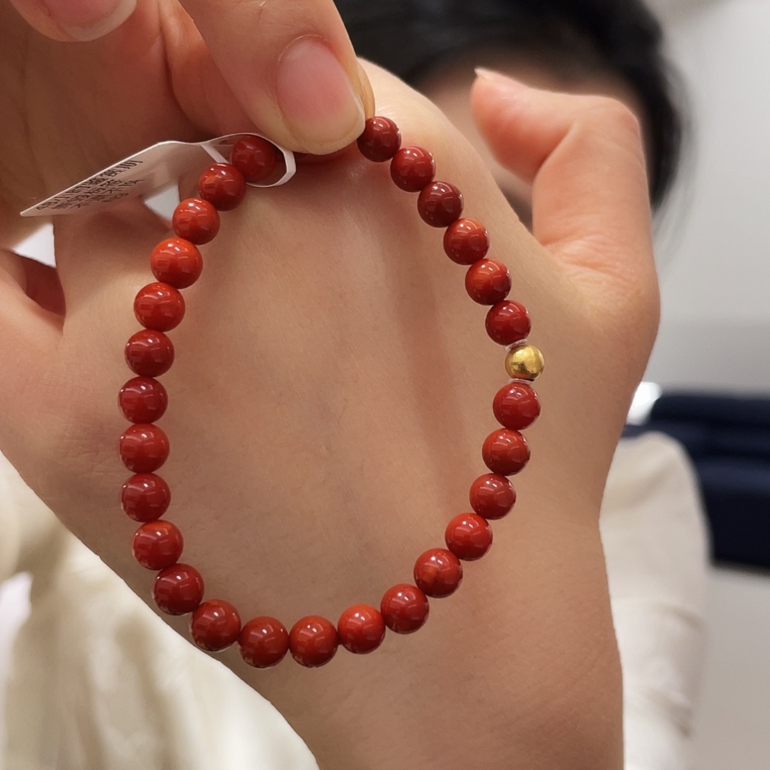 南红玛瑙未镶嵌手链