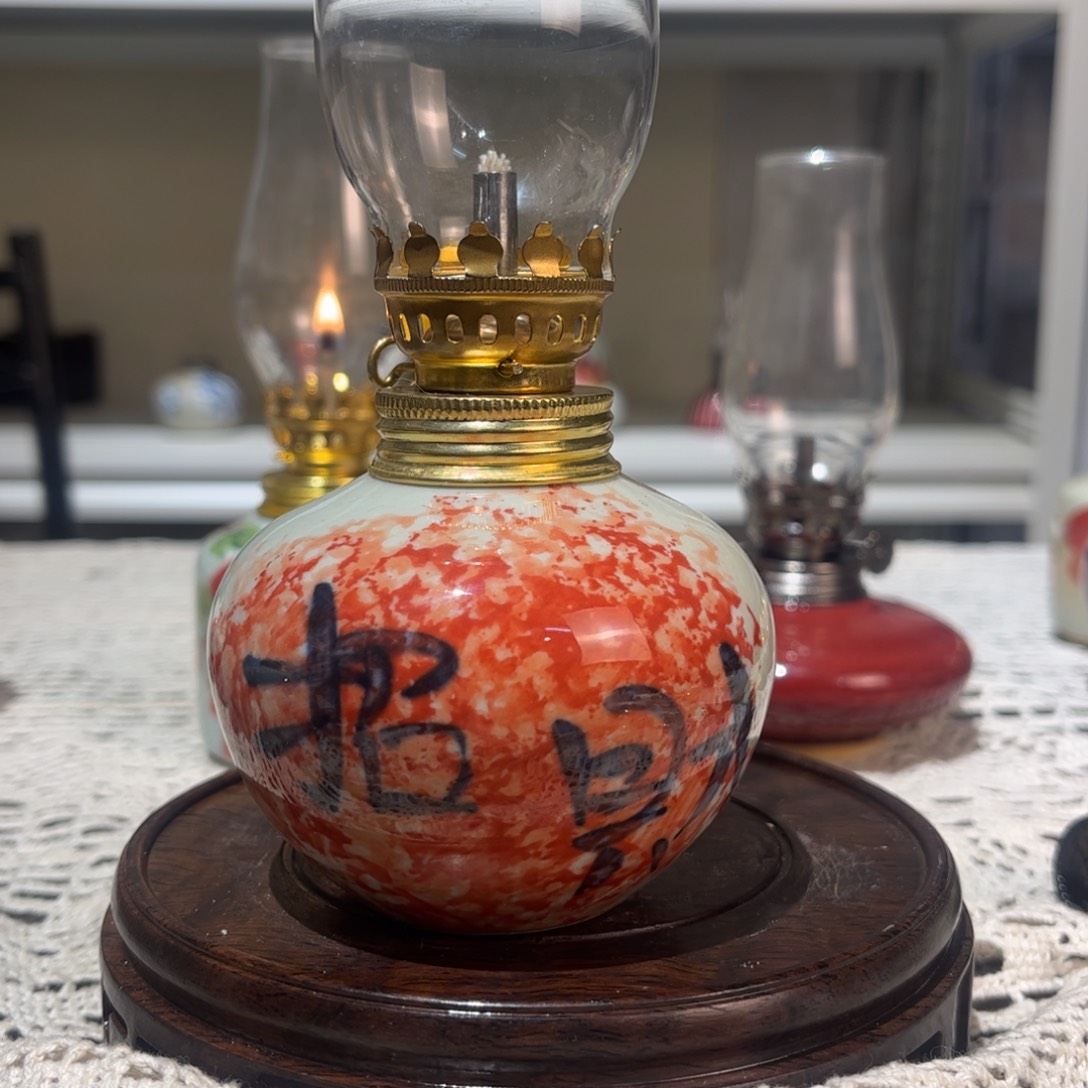 摆件景德镇陶瓷香薰灯