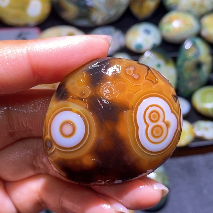 玛瑙/玉髓吊坠(不含链)未镶嵌