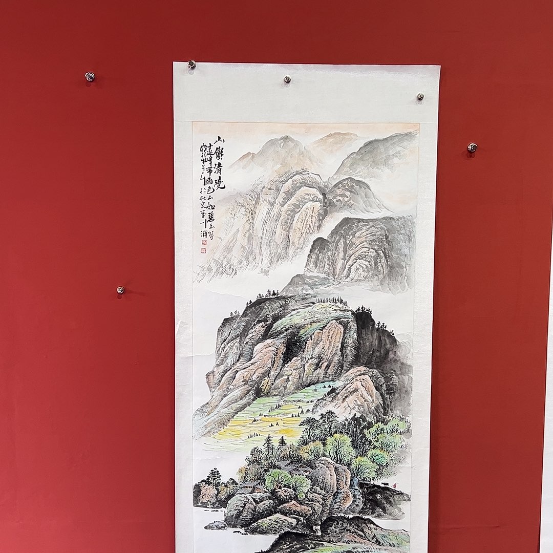 国画李川浦画家作品
