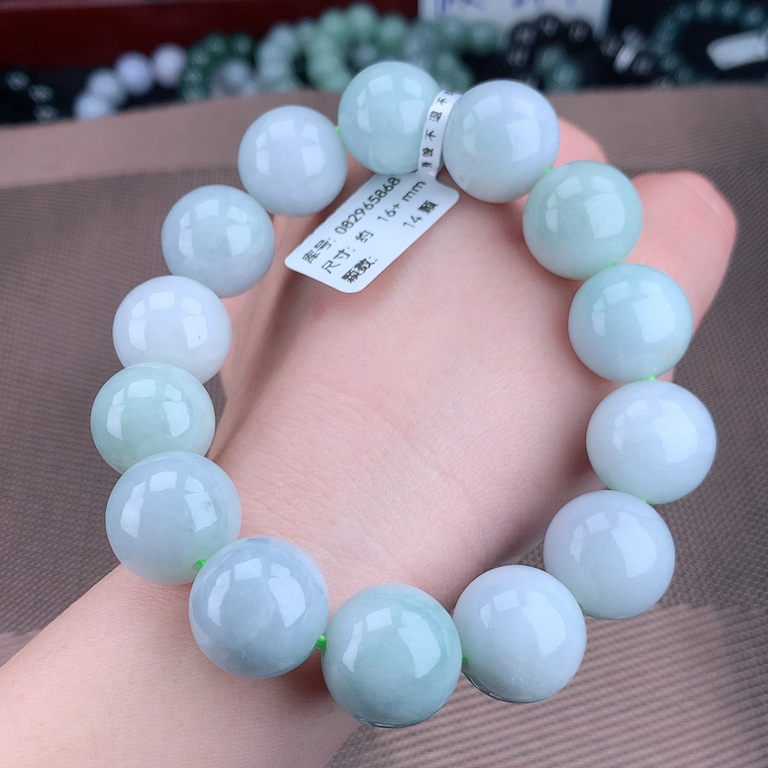 翡翠毛衣链未镶嵌