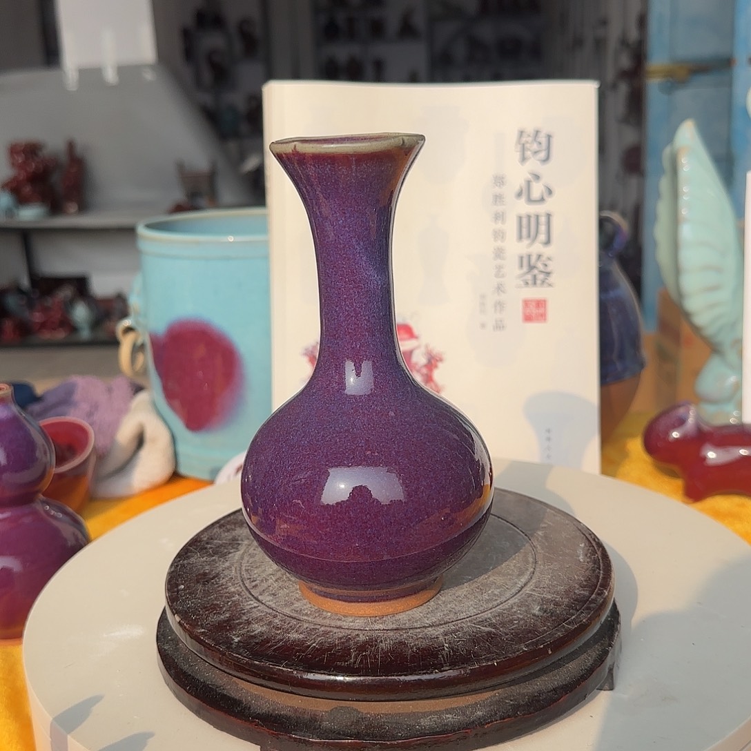 陶摆件郑家钧窑摆件